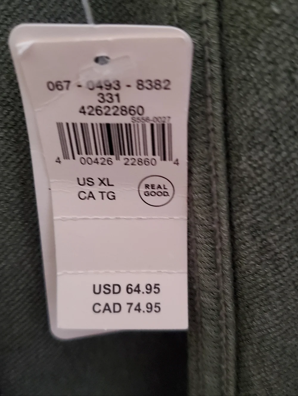 Aerie Soft Landing Trouser In Olive Fun Size XL NWT - Picture 7 of 13